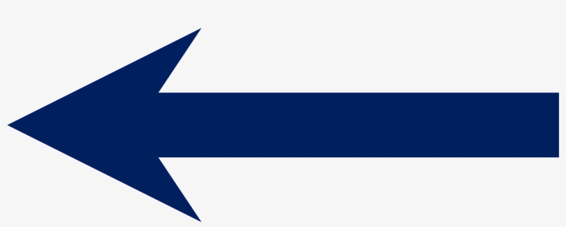 File Short Left Arrow - Majorelle Blue, transparent png