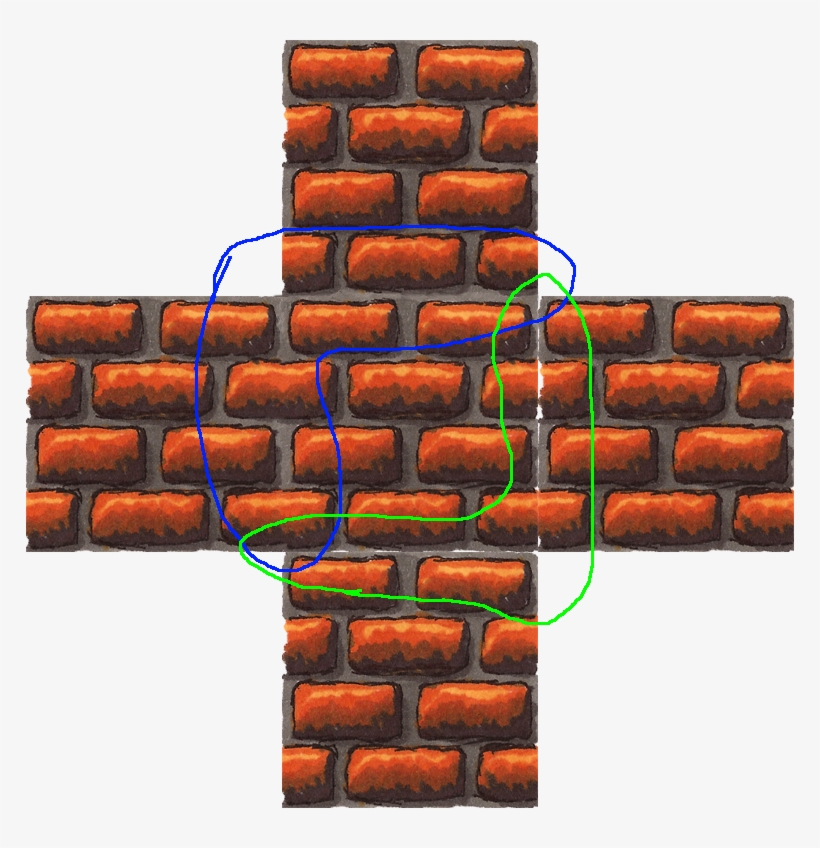 So, If You Are Working On A 16x Pack Than The Tiling - Brickwork, transparent png