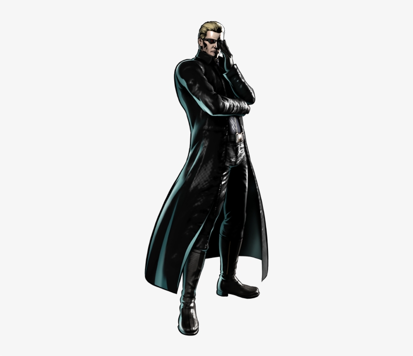 No Caption Provided - Ultimate Marvel Vs Capcom 3 Wesker, transparent png