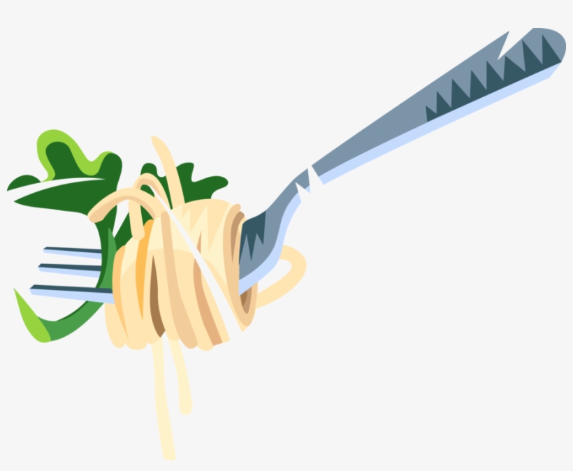 Spaghetti On Fork Png - Spaghetti Clipart, transparent png