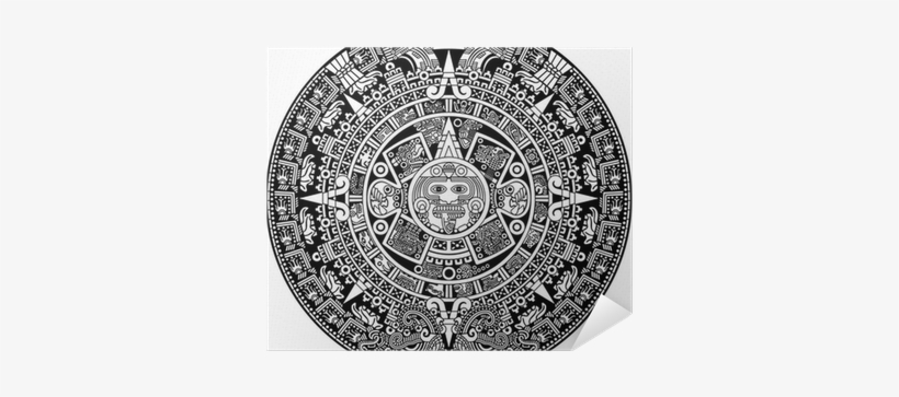 Calendario Azteca, transparent png