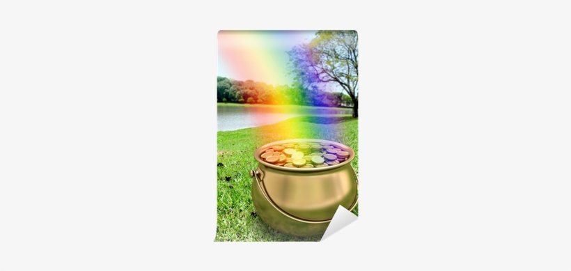 Golden Pot Full Of Gold Coins With Dollar Sign - Moving St Patricks Day, transparent png