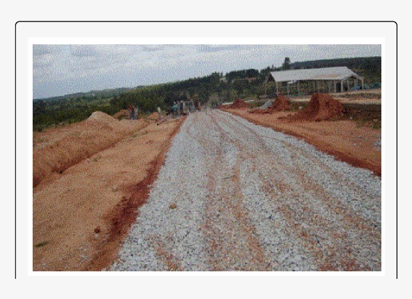 Wbm Road Construction In Landfill Site - Construction Of Wbm Road, transparent png
