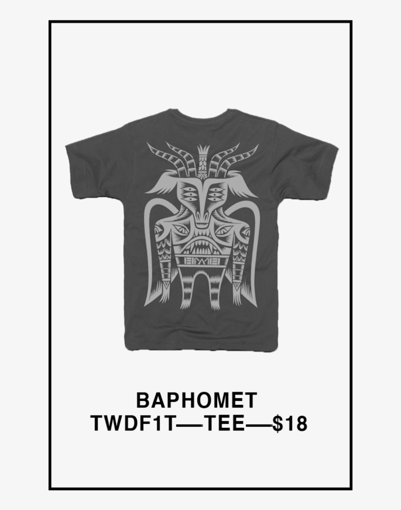 Baphomet T-shirt - T-shirt, transparent png