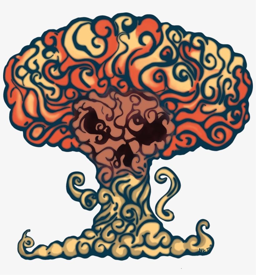 Bomb Atomically - Teepublic, transparent png