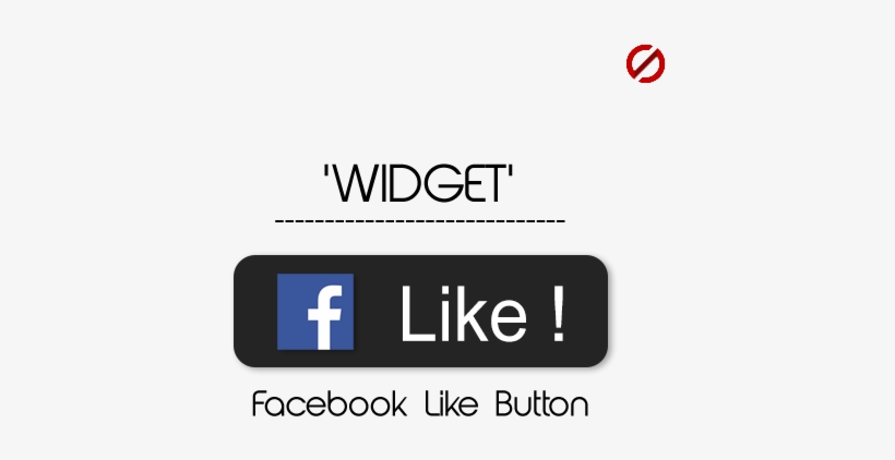 Facebook Like Button For Blogger Blogger Widgets - Facebook, transparent png