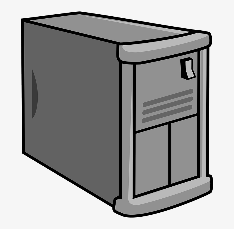 Data Recovery Computer Repair - Computer Tower Clip Art, transparent png
