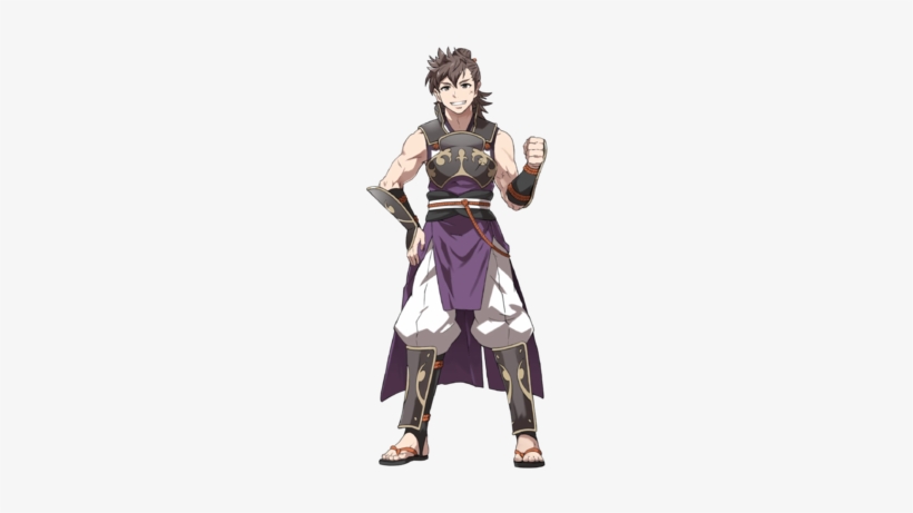 Hinata Wild Samurai Face - Hinata Fire Emblem Heroes, transparent png