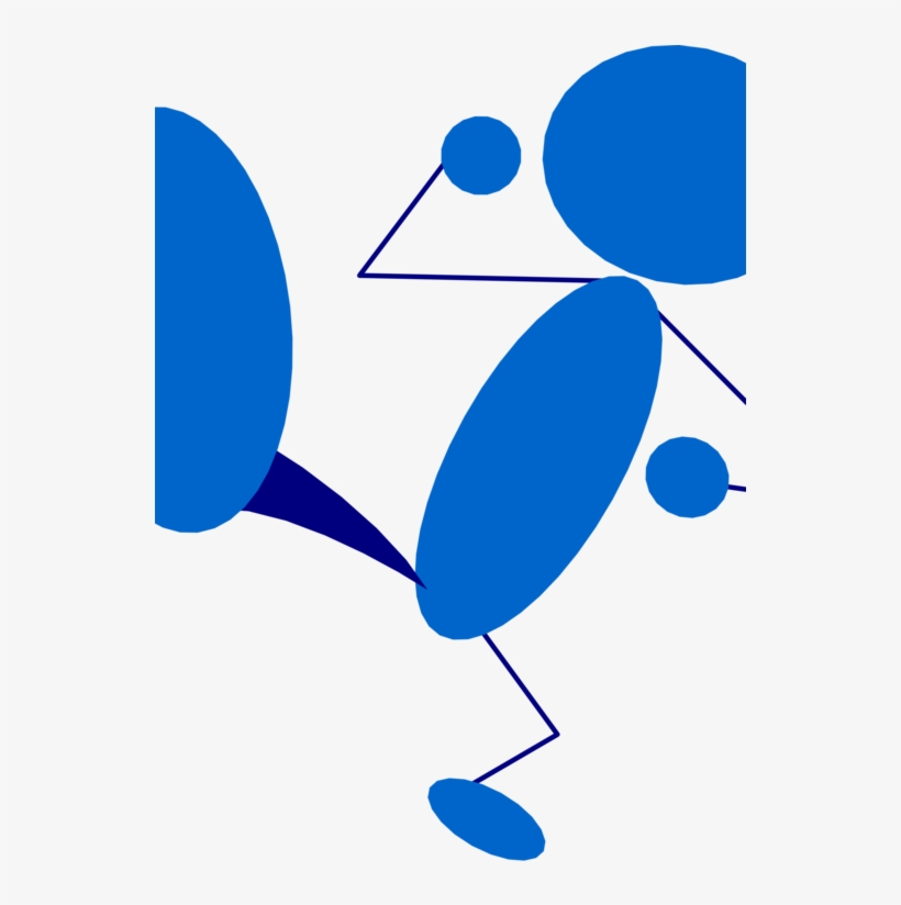 Kickball Christmas Clip Art For Machine Embroidery - Kicking Clip Art, transparent png