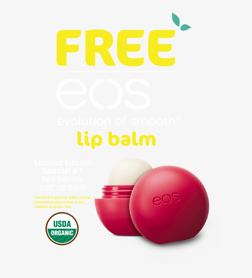 Free Eos Evolution Of Smooth® Lip Balm - Special K Eos Lip Balm, transparent png