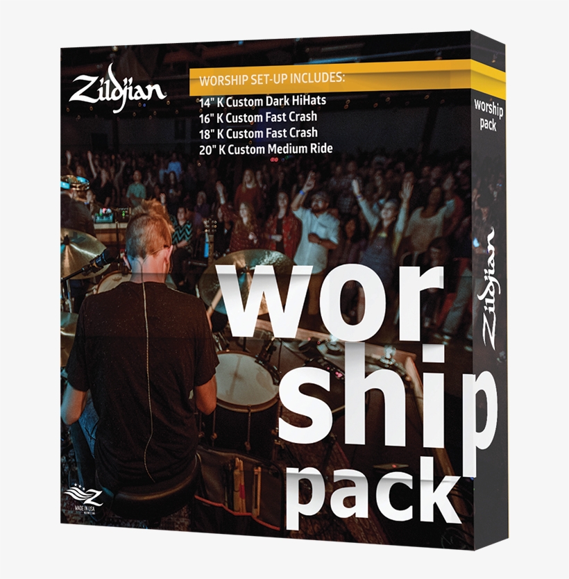 Zildjian Worship Music Cymbal Pack - Zildjian K Custom Worship Pack, transparent png