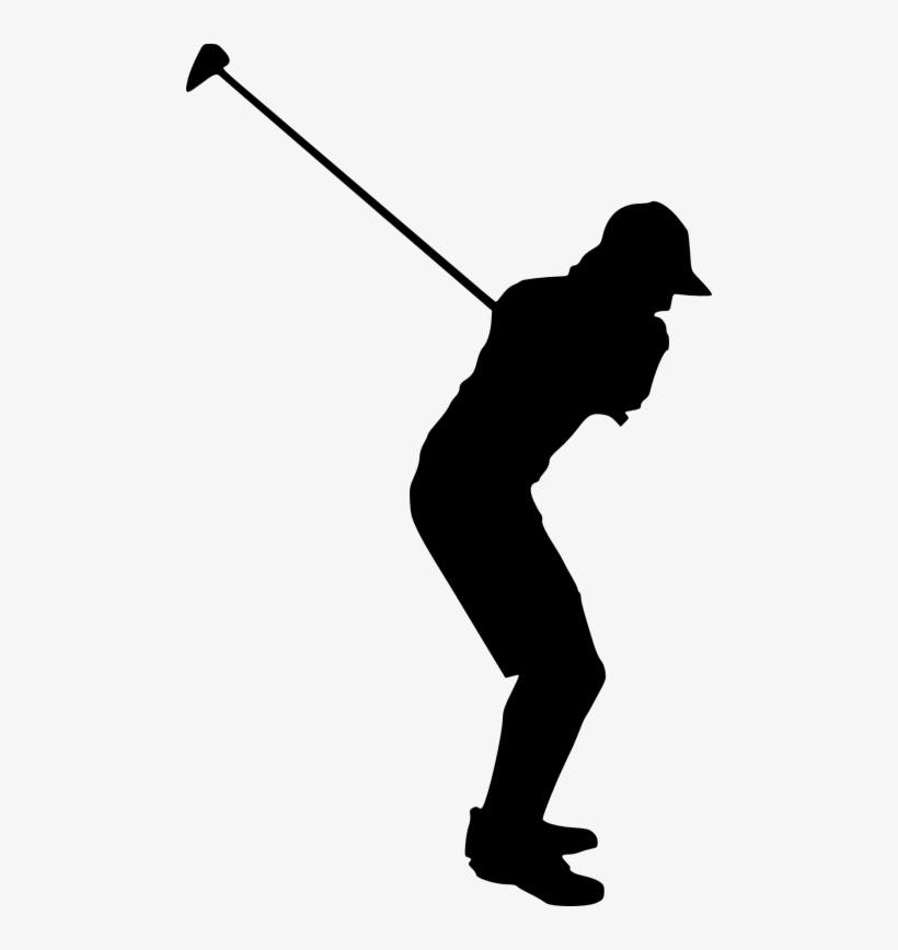 Free Png Golfer Silhouette Png Images Transparent - Portable Network Graphics, transparent png