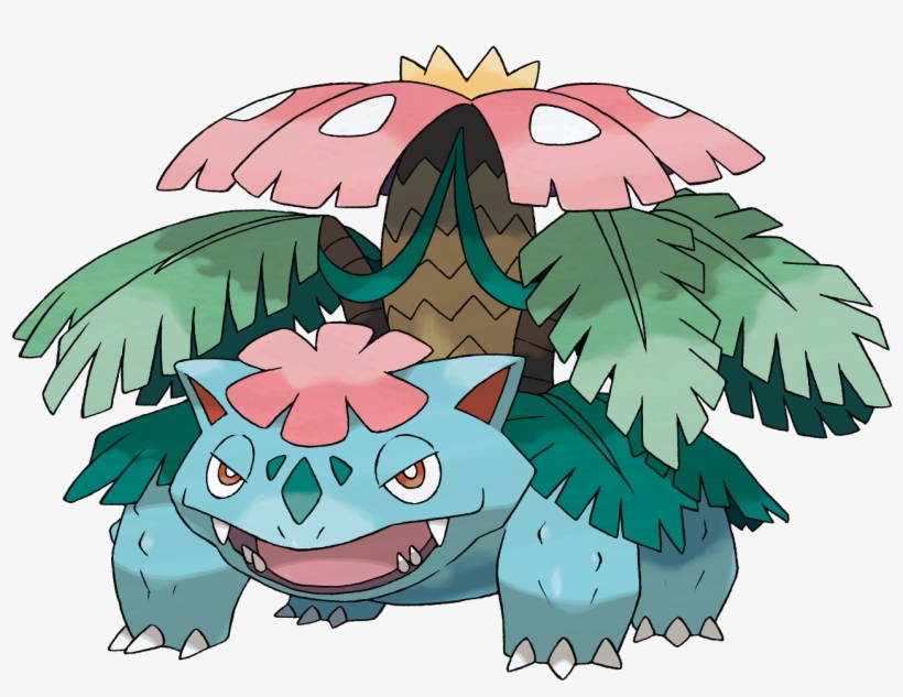 Mega Venusaur, transparent png