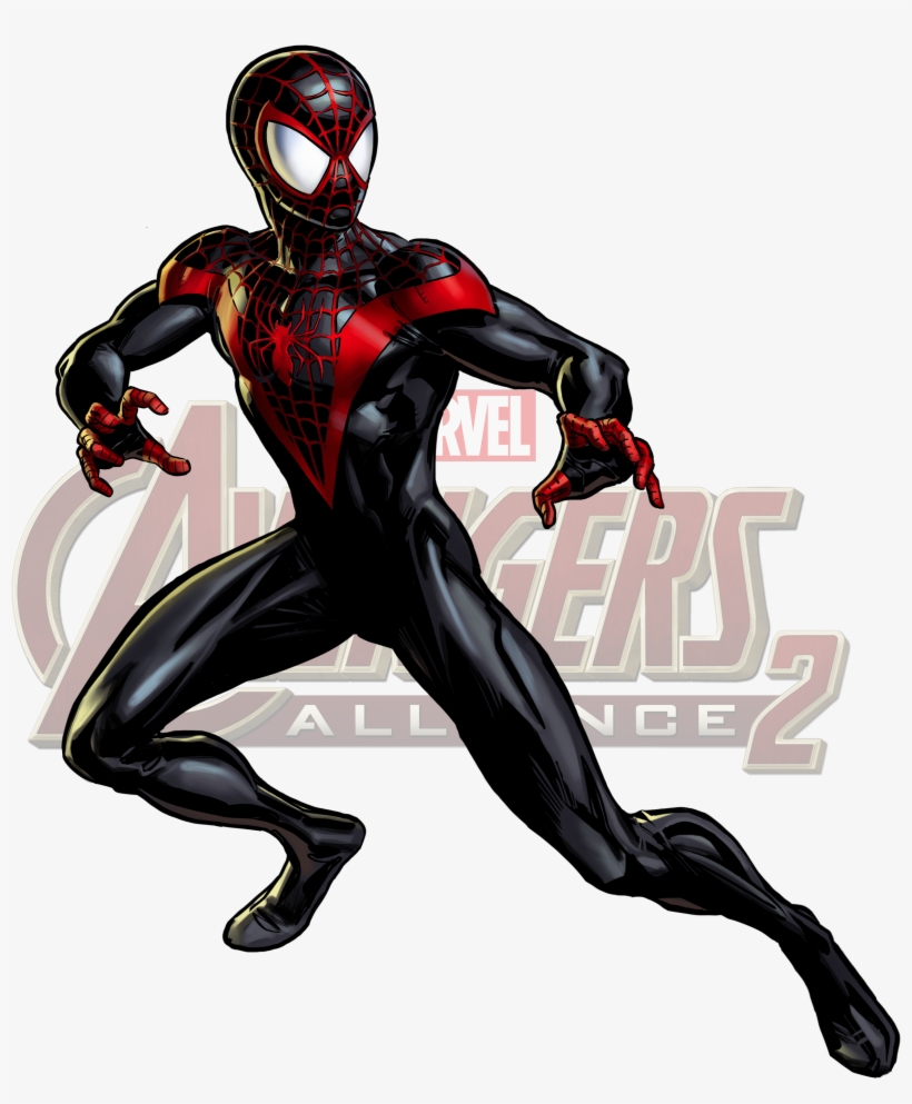 Icon Miles Morales - Marvel Avengers Alliance Miles Morales, transparent png
