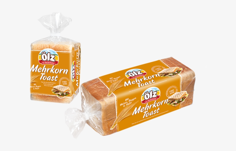 Ölz Meisterbäcker Mehrkorntoast 250g Und 500g - Rudolf Ölz Meisterbäcker Gmbh & Co Kg, transparent png