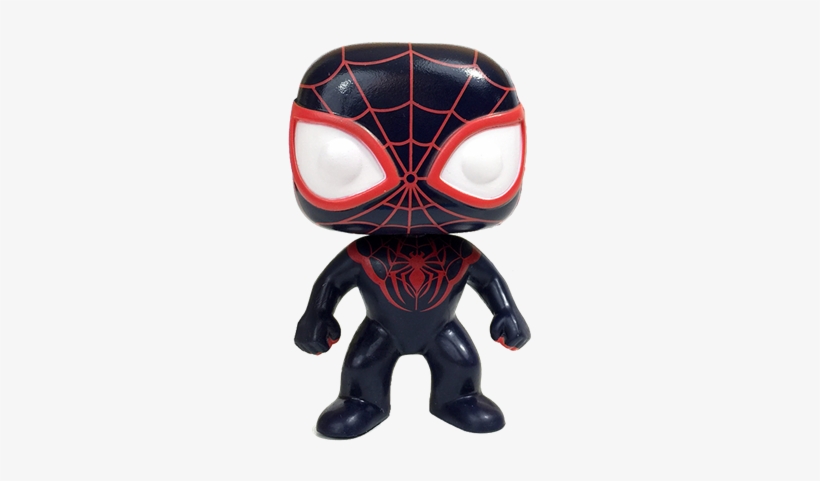 Marvel Spider-man Icon - Spider Man Into The Spider Verse Funko Pop, transparent png