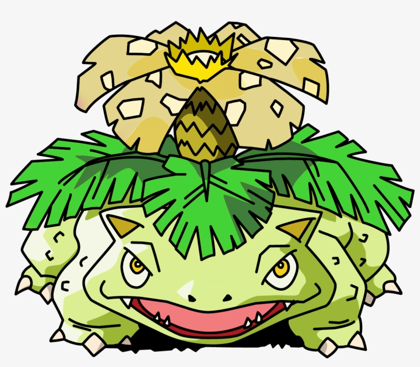 Shiny Venusaur Os - Pokemon Venusaur, transparent png