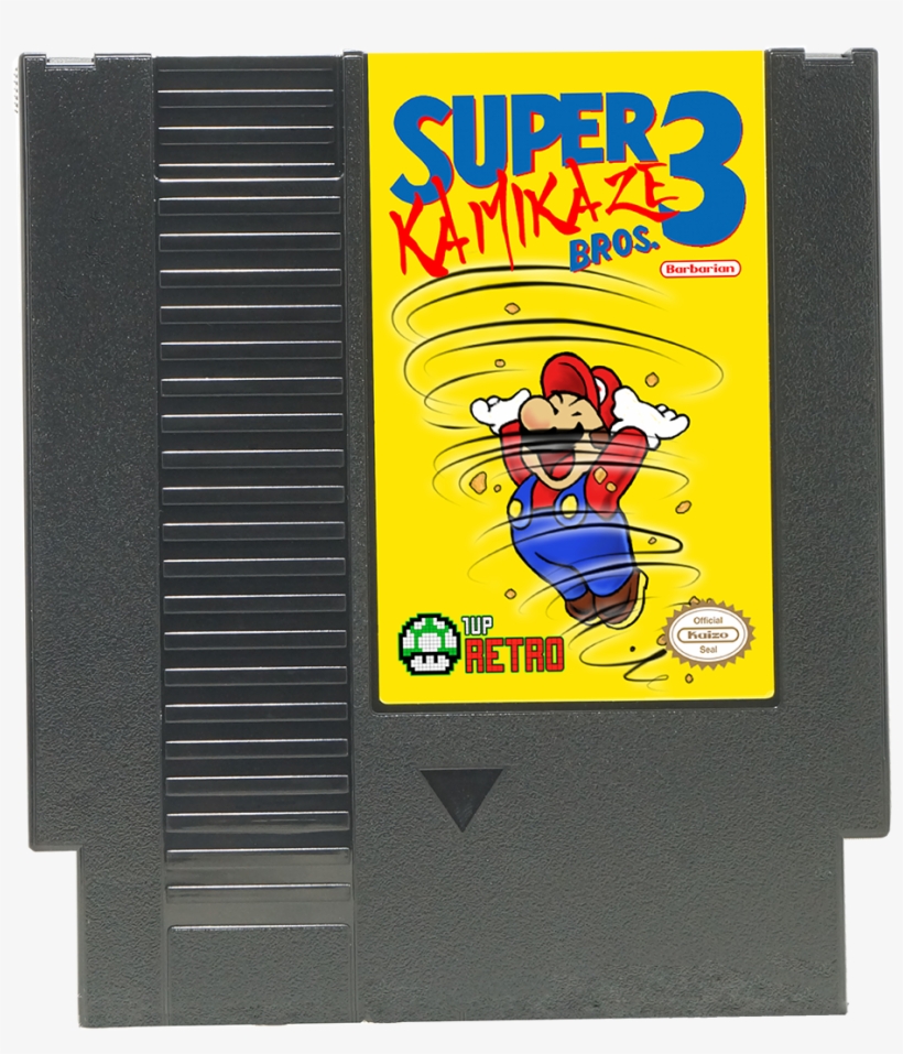 Super Kamikaze Bros 3, Nes Super Kaizo Mario, Kamikaze - Cartoon, transparent png