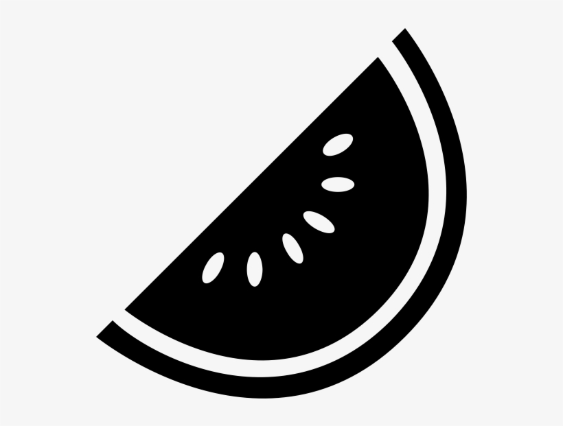 Watermelon Slice Rubber Stamp - Rubber Stamping, transparent png