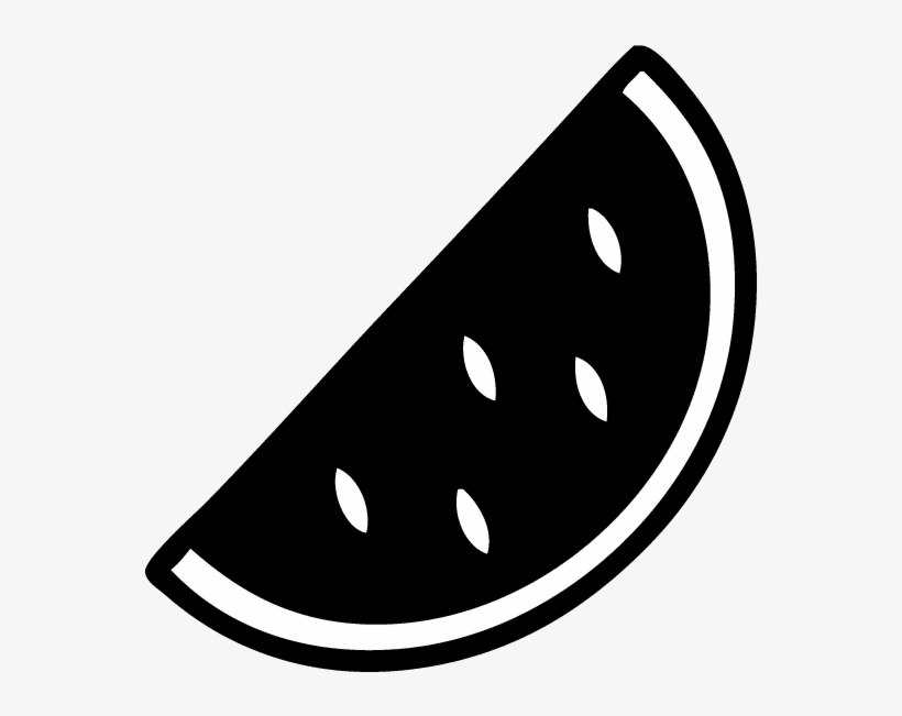 Once You Have These Saved To Your Computer, Open The - Silhouette Watermelon, transparent png