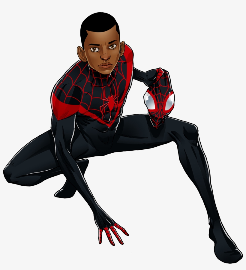 Miles Morales Powers Superhuman Strength, Speed, Agility, - Spider-man, transparent png