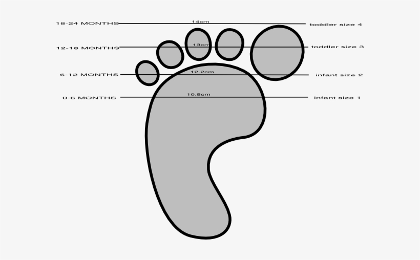 Dimensions Cliparts - Shoe Size Clipart, transparent png