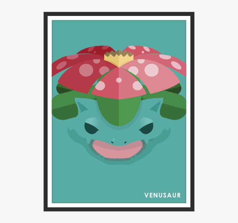#003 Venusaur / Florizarre - Pokémon, transparent png