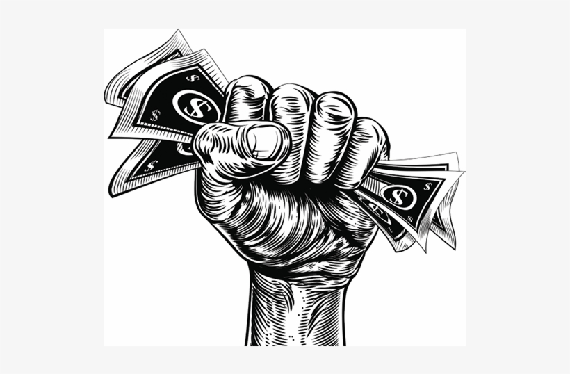 Fist Holding Money - Protest Politics In The Marketplace: Consumer Activism, transparent png