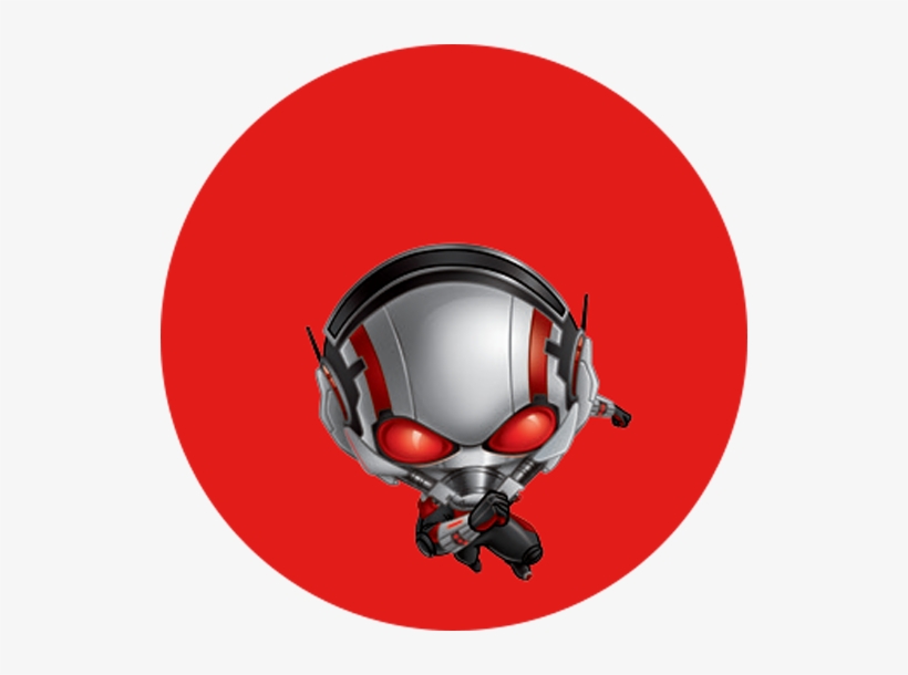 Ant-man - Style E - Marvel / Avengers Can Badge Collection: 1box (15pcs), transparent png