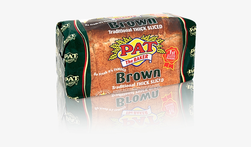 Brown Bread Traditional Thick Sliced 800g - Brown Bread, transparent png