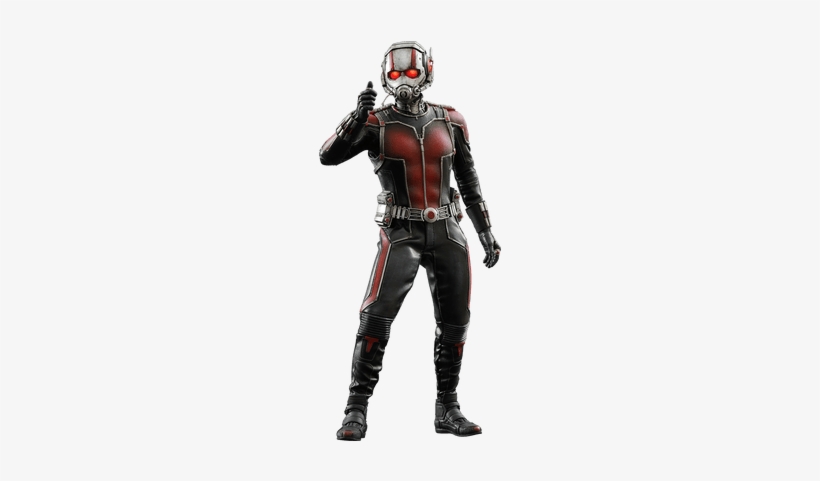 Ant Man Standing - Hot Toys Marvel Ant-man 1:6 Scale Figure, transparent png