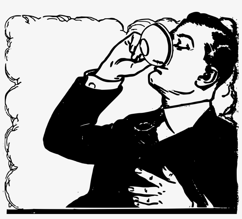 People Drinking Cliparts - People Drinking Tea Transparent, transparent png