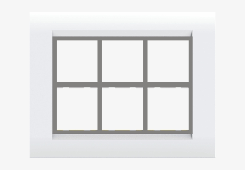 Silver Woodik Wood Metal Box Frames 12 Module Plate - Silver, transparent png