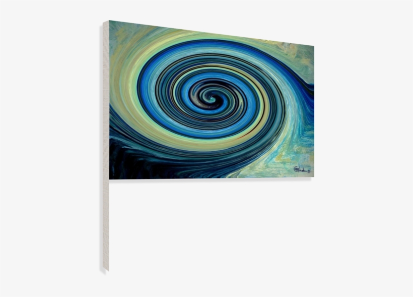 Swirl Color 2 Canvas Print - Vortex, transparent png