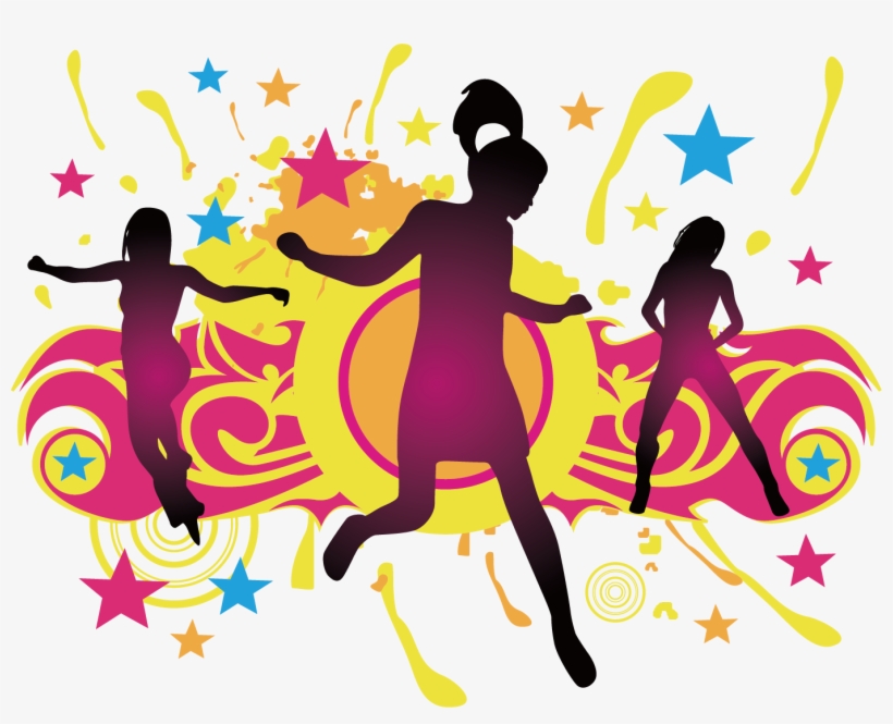 Clipart Library Download Dance Party Dance Party Silhouette, transparent png