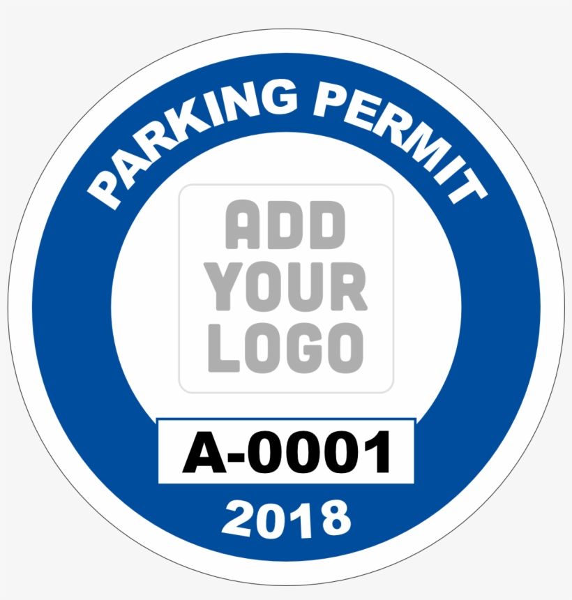 Circle Parking Permit With Your Logo - Shepherd University Logo, transparent png