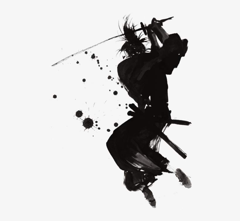 The Bushi Part 3 Samurai Artwork, Samurai Tattoo, Ronin - Samurai Painting, transparent png