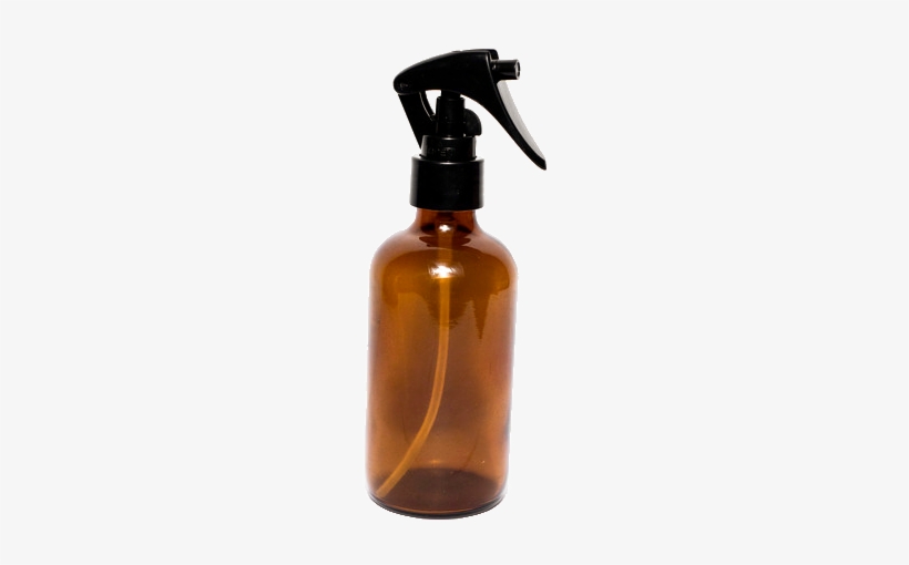 6 Oz Amber Glass Bottle With Black Trigger Sprayer - Not Your Mother’s Naturals Tahitian Gardenia + Mango, transparent png