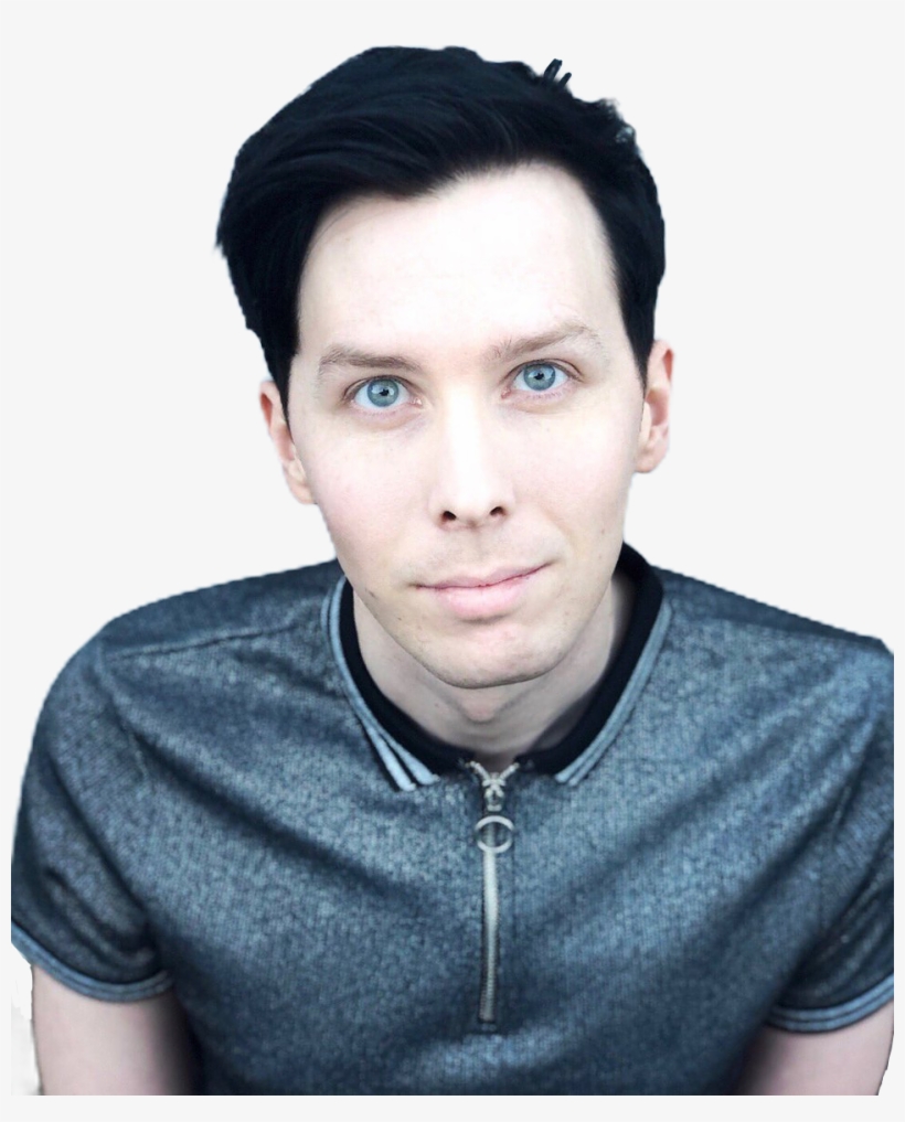 Phillester Danandphil Freetoedit - Dan And Phil New Hair, transparent png