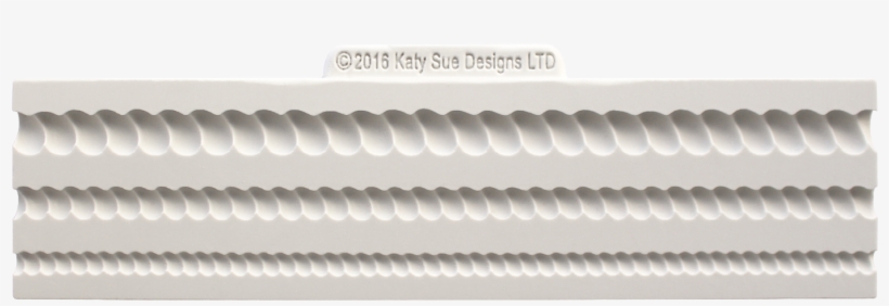 Katy Sue Rope Border Silicone Sugarcraft Mould Creative - Cupcake, transparent png