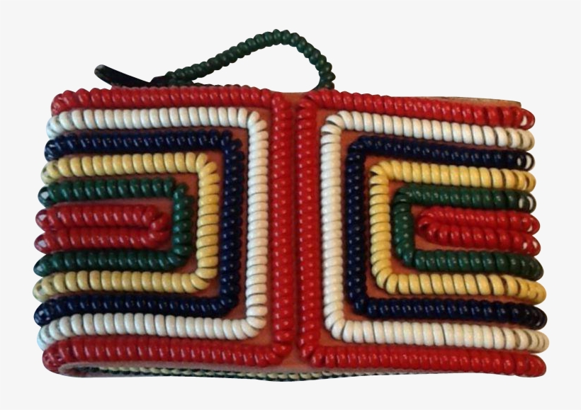 This Is A Fun Clutch From The 40's Made Out Of Telephone - Handbag, transparent png