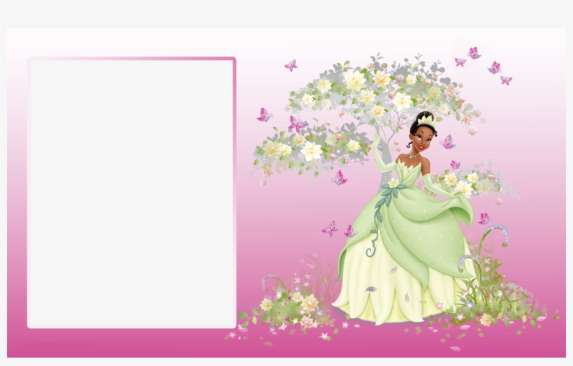 View Full Size - Princess And The Frog Frame, transparent png