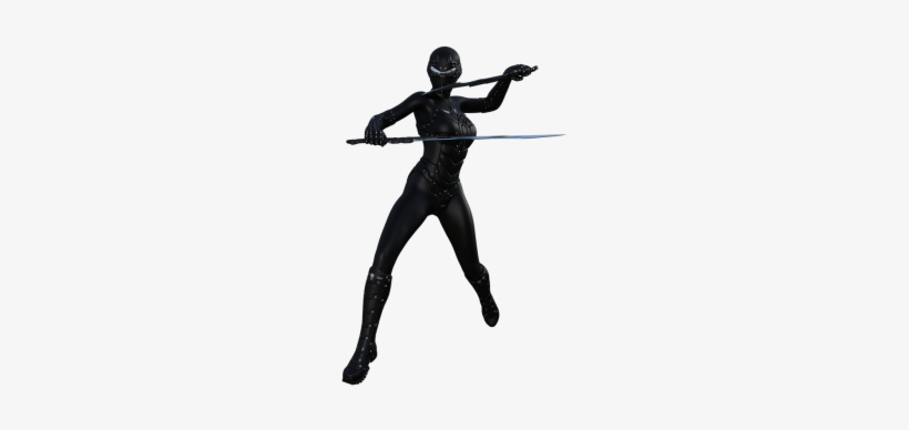 Japanese Ninja Silhouette, transparent png