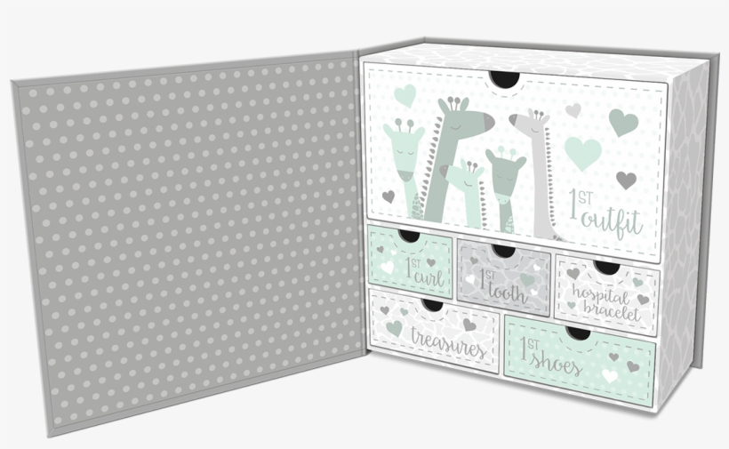 Baby Giraffe Baby's First Keepsake Box - Lady Jane: Baby's First Keepsake Box - Little Things, transparent png