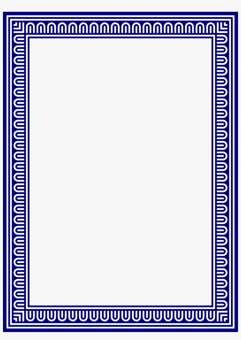 This Free Icons Png Design Of Redrawn Blue Frame, transparent png