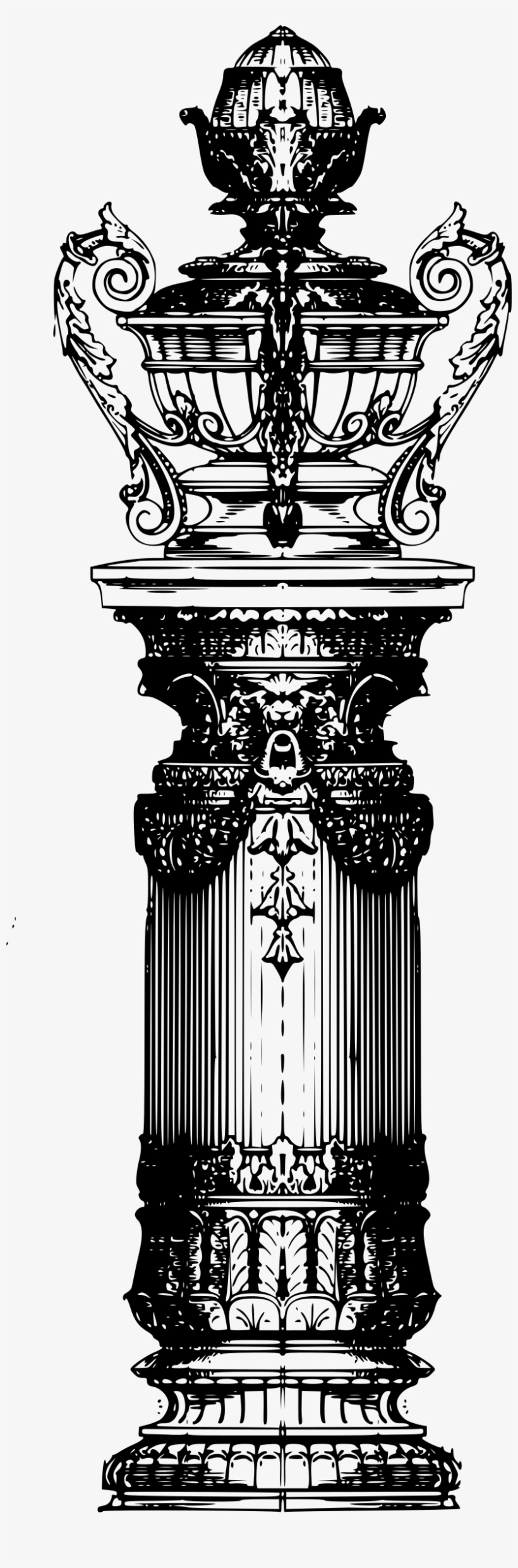 Icons Png Free And Downloads - Decorative Pillar, transparent png