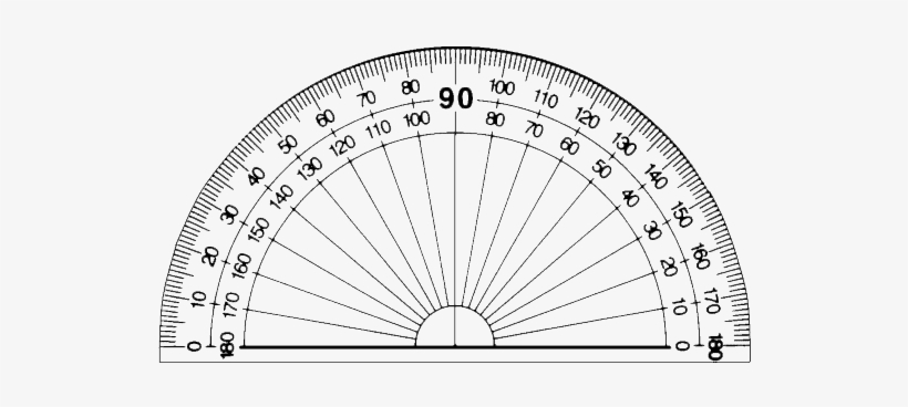 Protractor Vector Transparent - Staedtler 8 Pc Geometry Set Supreme, 55981c, transparent png