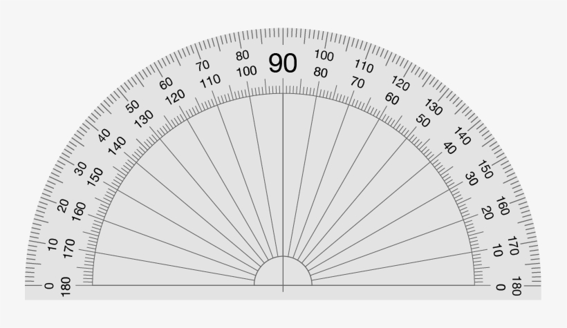 Close - - 180 Degree Protractor Png, transparent png