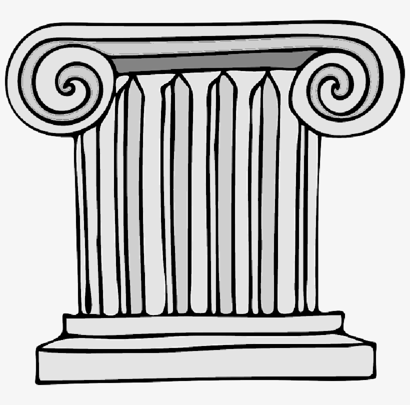 Mb Image/png - Roman Columns Clip Art, transparent png