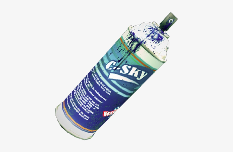 Dead Rising Blue Spray Paint - Blue Spray Can Png, transparent png